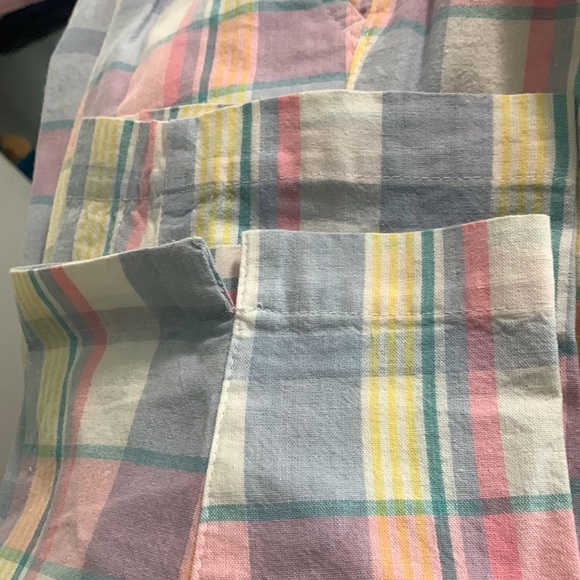 Best American clothing capris square multicolor size 7/8 100%cotton gently used - Picture 11 of 11